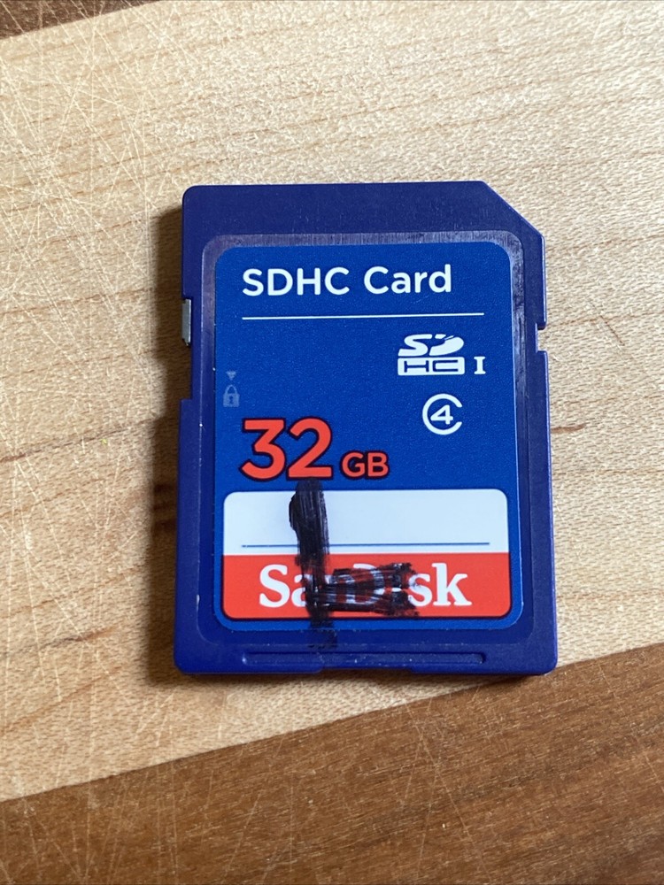 SanDisk SDHC Memory Card 32 GB