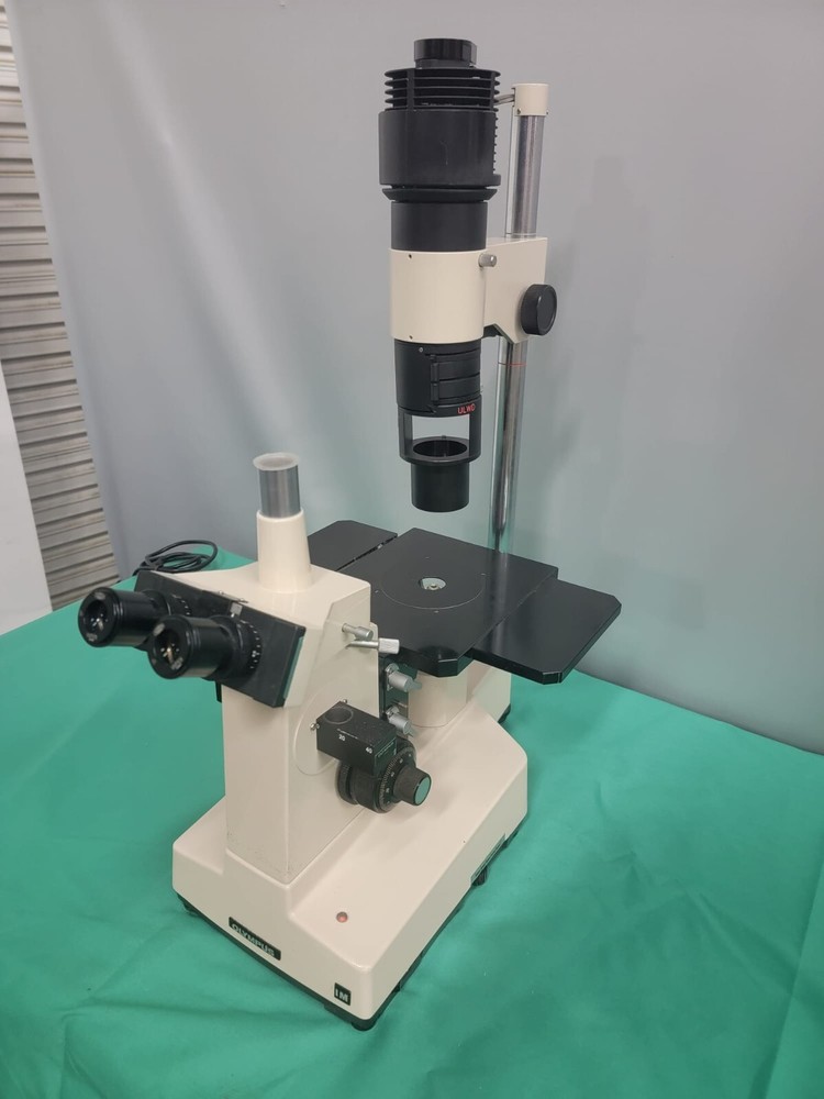 Olympus IM Inverted Laboratory Microscope w/ 3 objectives
