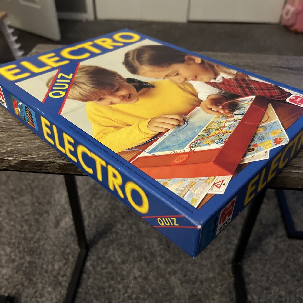 Vintage Electro Quiz - Battery Operated By Jumbo 1982 - Untested, Missing Bulb
