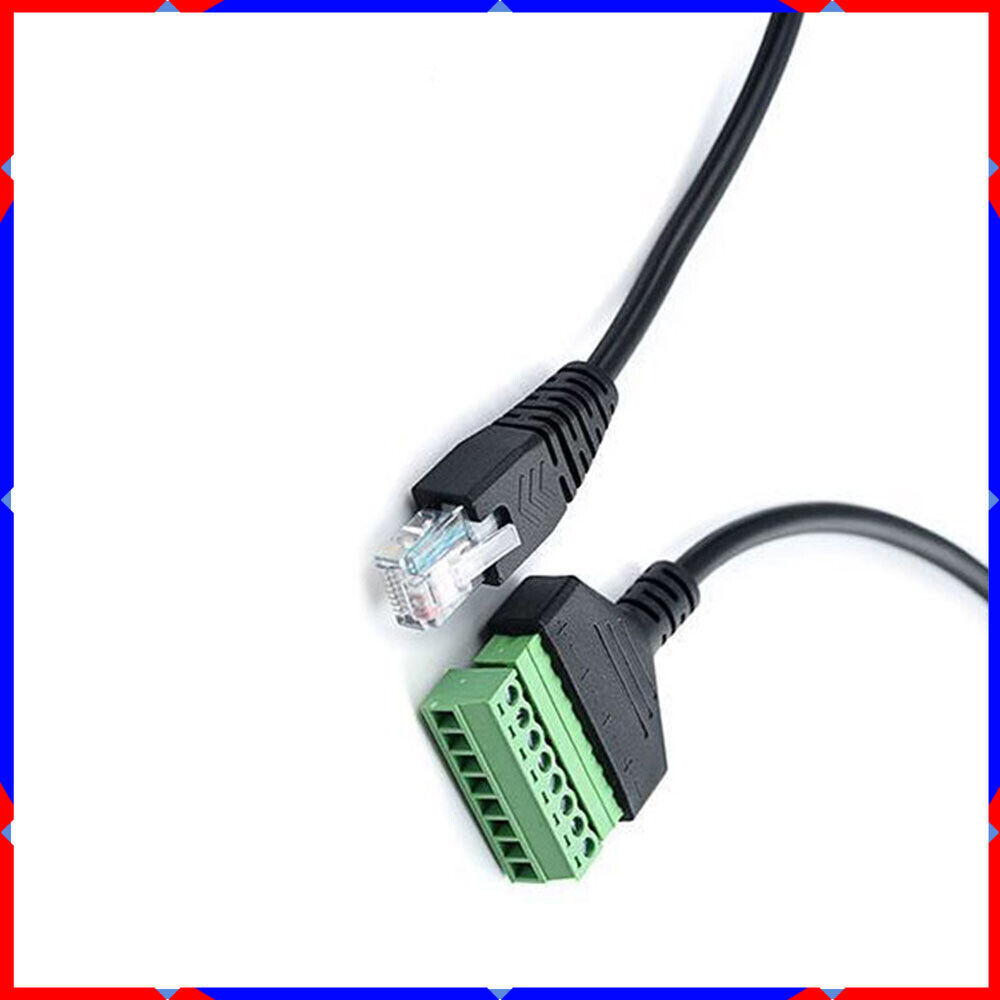 Network RJ45 Solderless fixed wiring terminal Network router extension cable PC