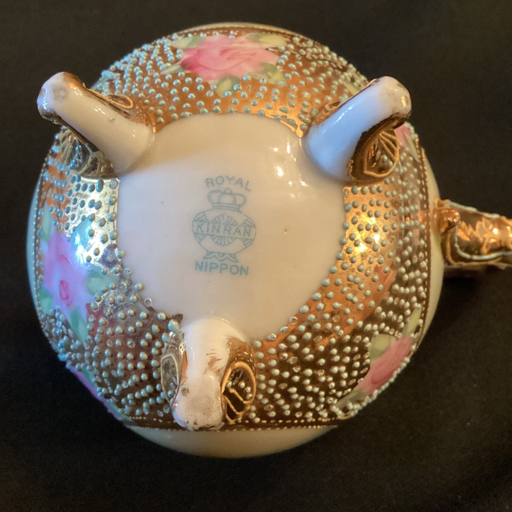 Nippon Gold Cream And Sugar Set