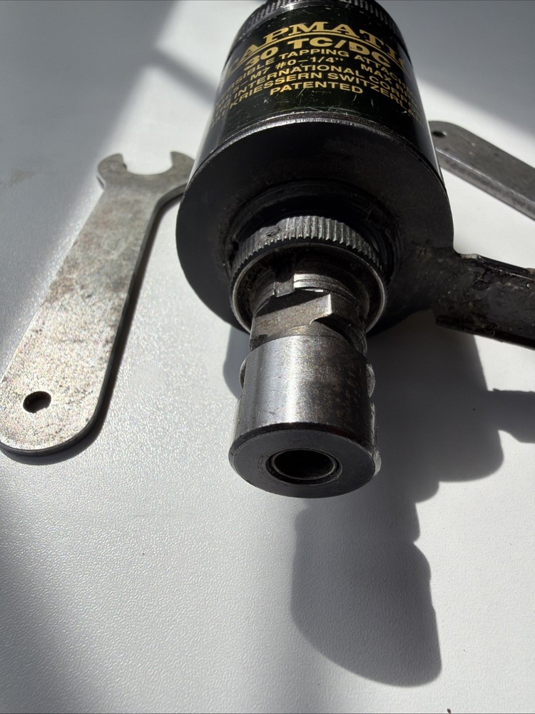 Tapmatic 30TC/DC Reversible Tapping Head,1/2" Shank, 2 Wrenches