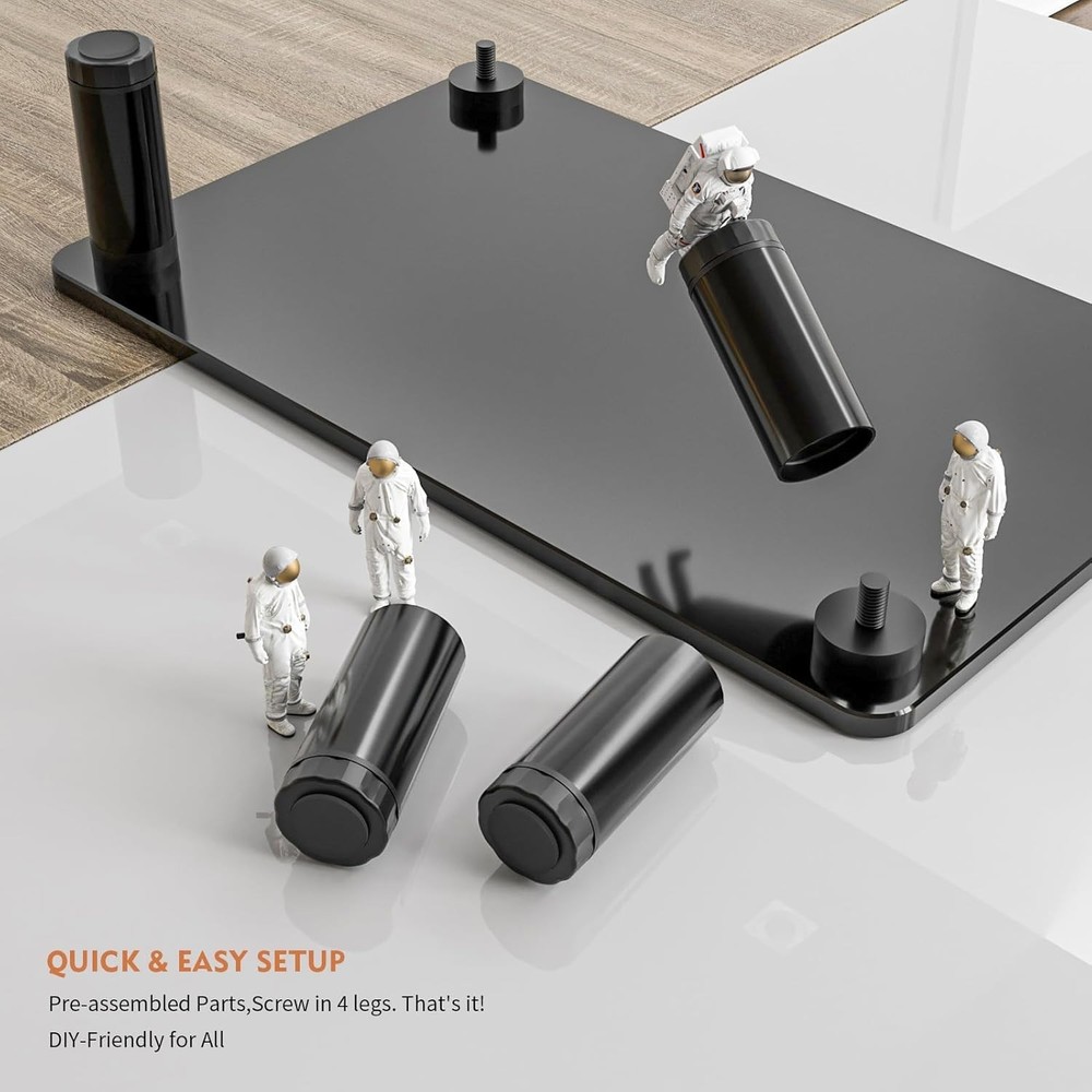 Space-Saving Desktop Stand for Monitor/Notebook