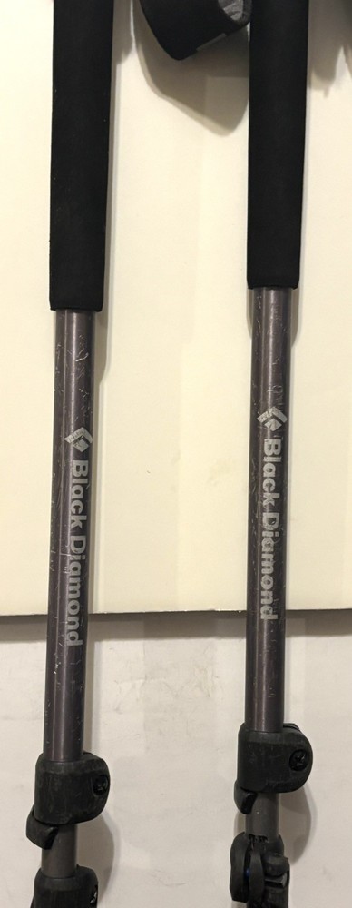 Black Diamond Hiking Poles Sticks Left And Right