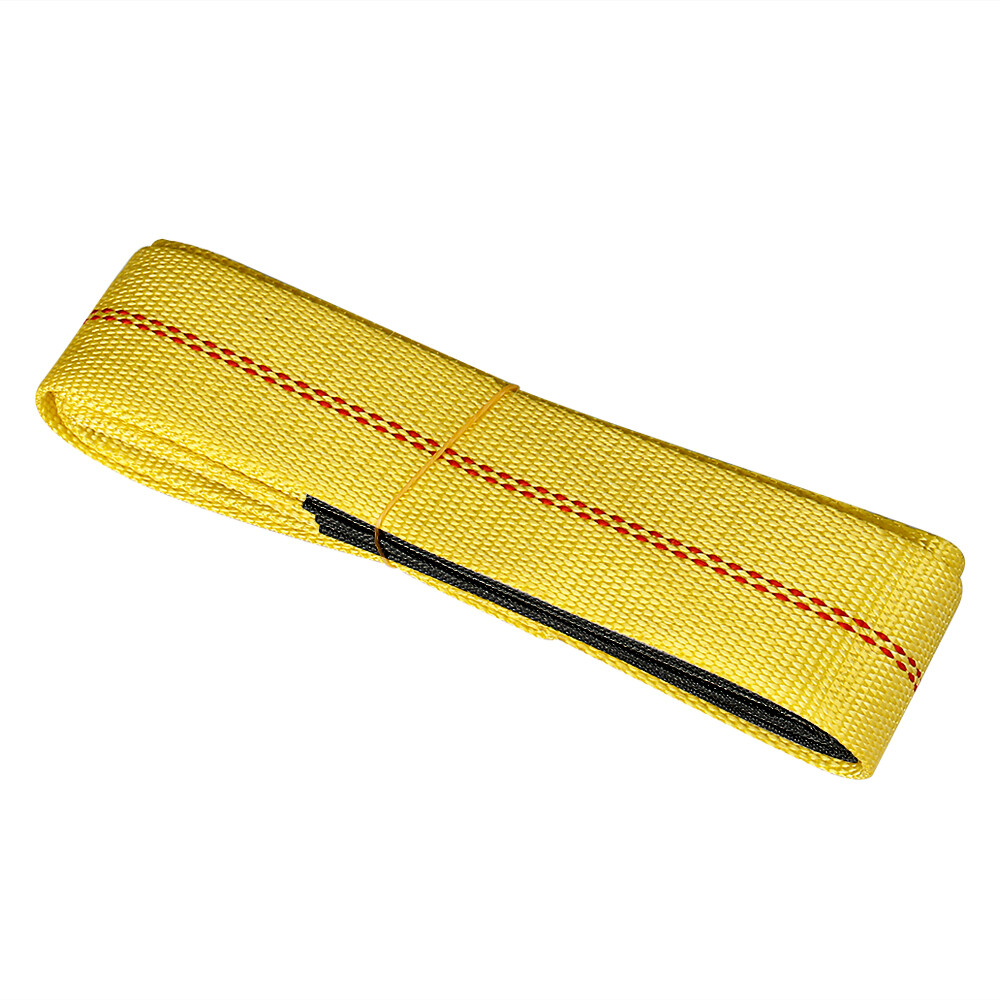 2Pcs 6FT Web Lifting Sling Flat Loop Straps 2 Inch Width 9,000 lbs Basket Rated