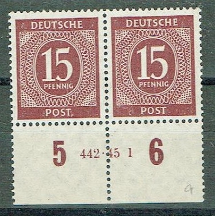 Alibes MiNr 921 mint with HAN