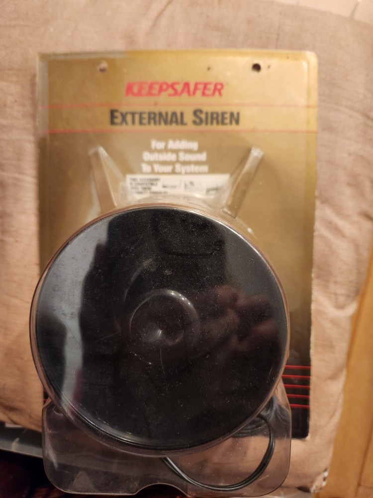New in Box Keepsafer external siren for SSD console