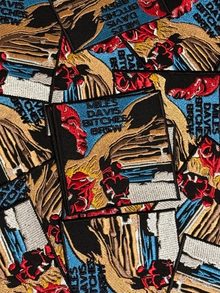 Miles Davis Bitches Brew Patch - Blue Note Records - Coltrane - Lee Morgan