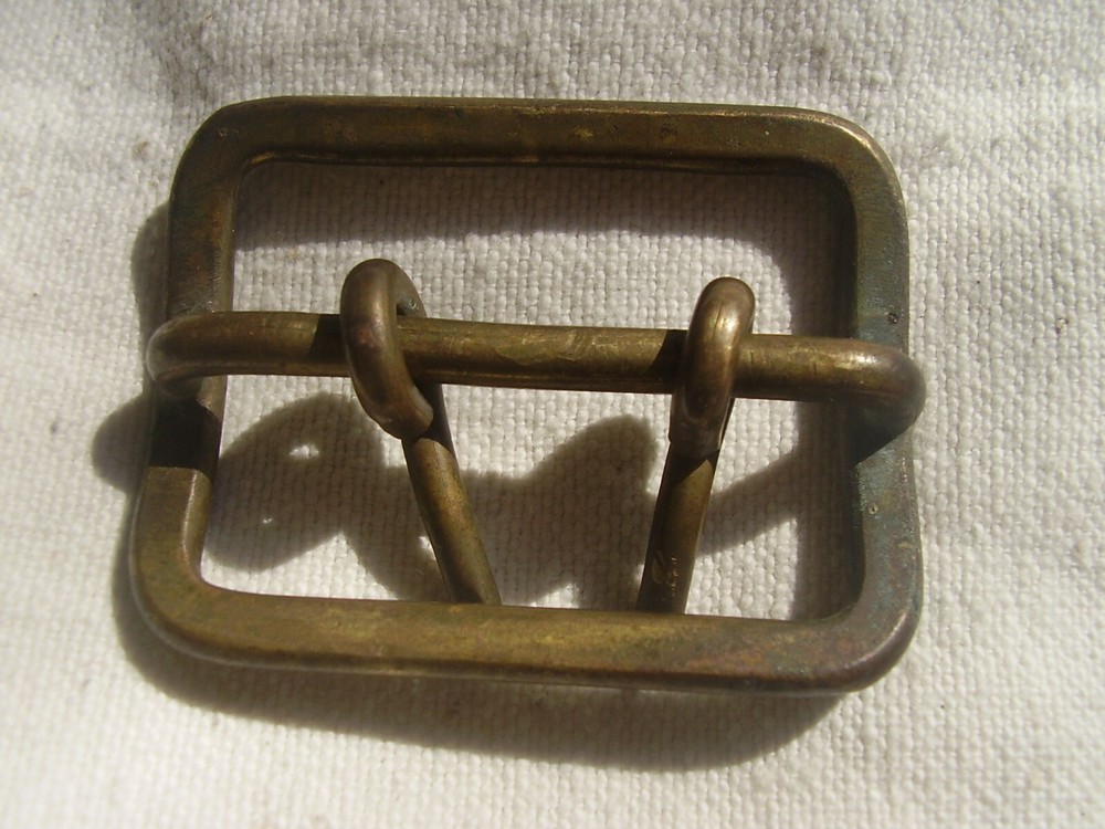 Soviet Army officer's brass buckle