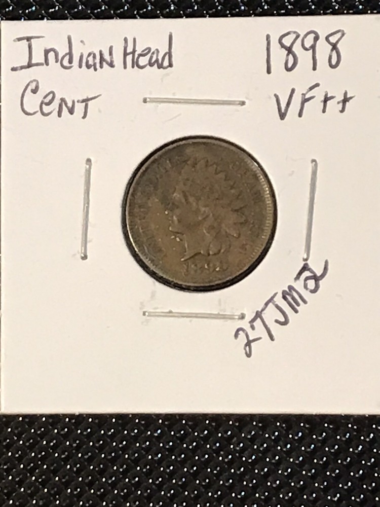 1898 Indian Head Cent VF++