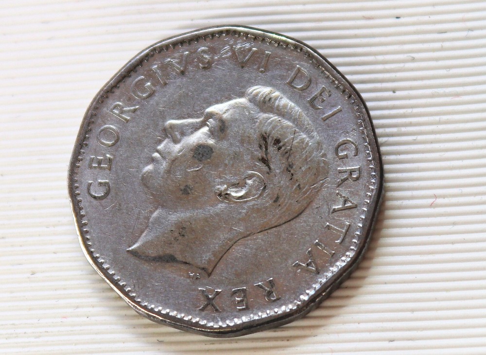 1951 Canada 5 Cents George VI