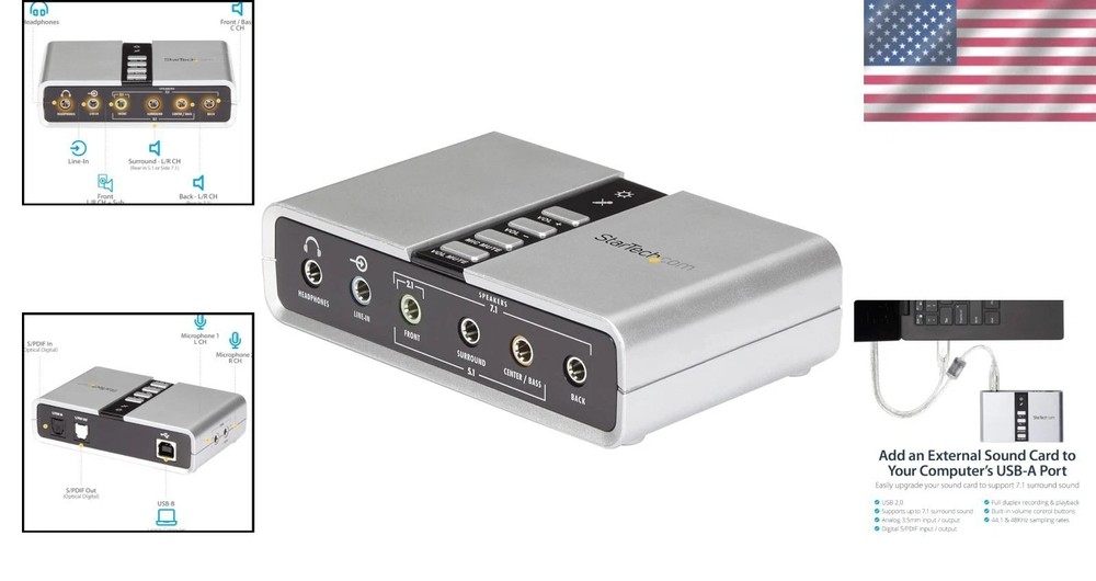 External Sound Card with SPDIF
