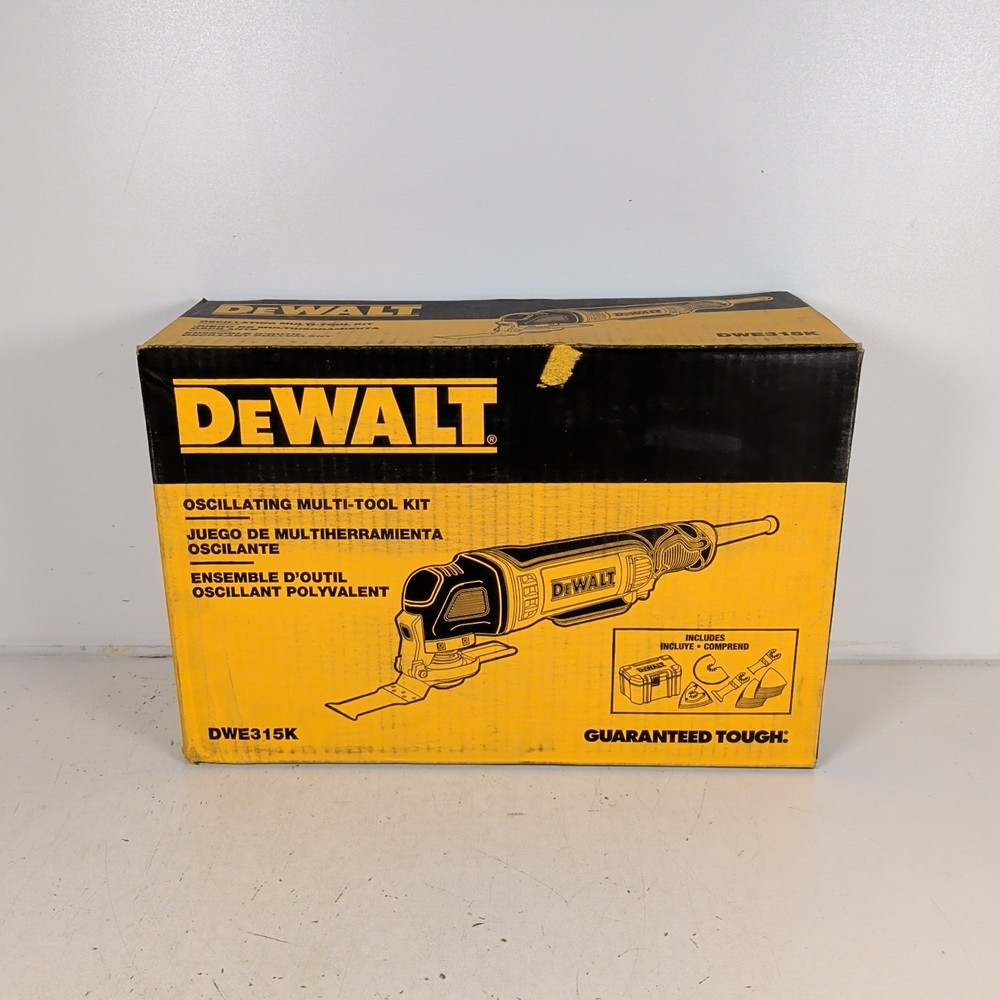 DEWALT DWE315K Oscillating Multi-Tool Kit 3-Amp Variable Speed Corded Power Tool