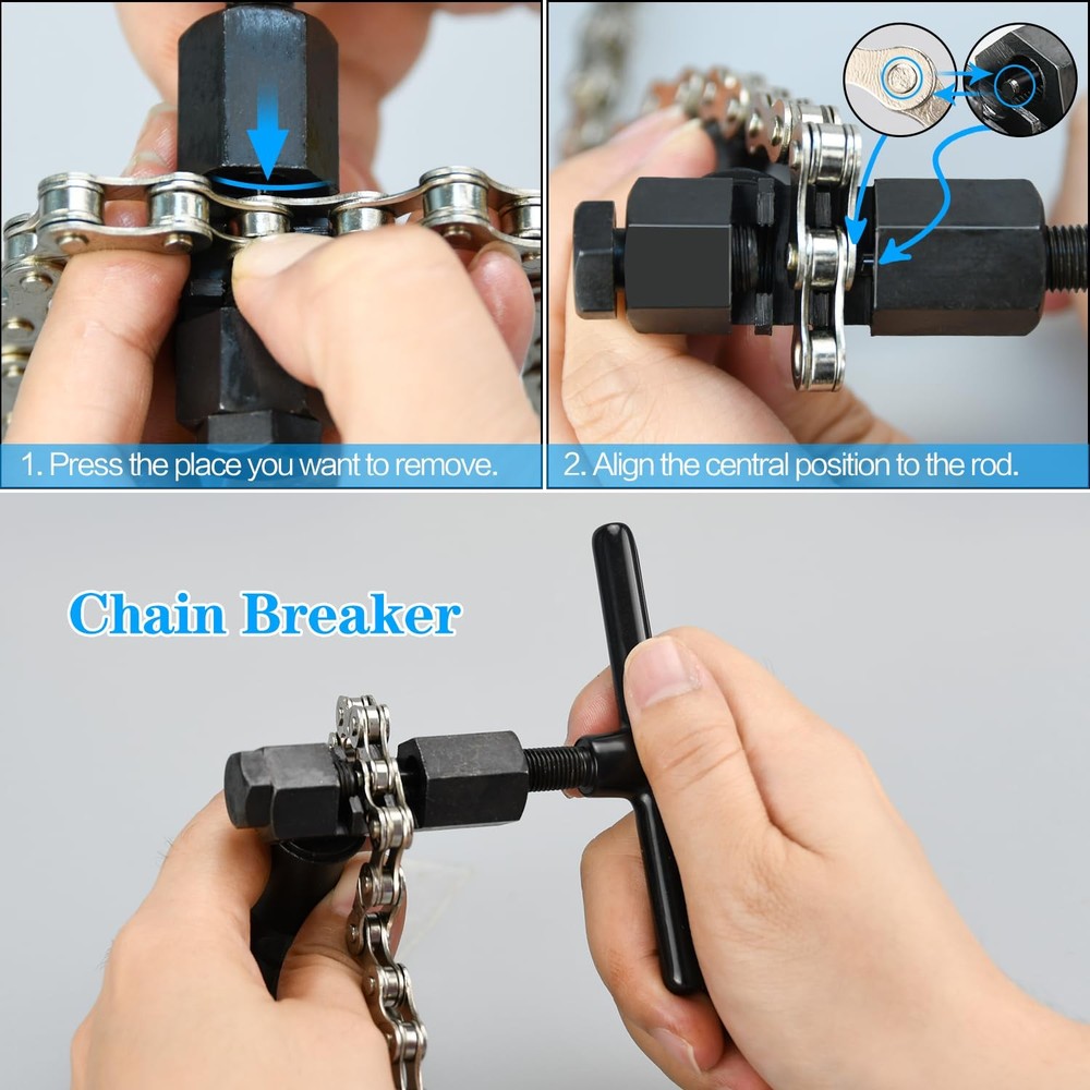 Bike Chain Kit, 6/7/8 Speed Multi-Function Kit