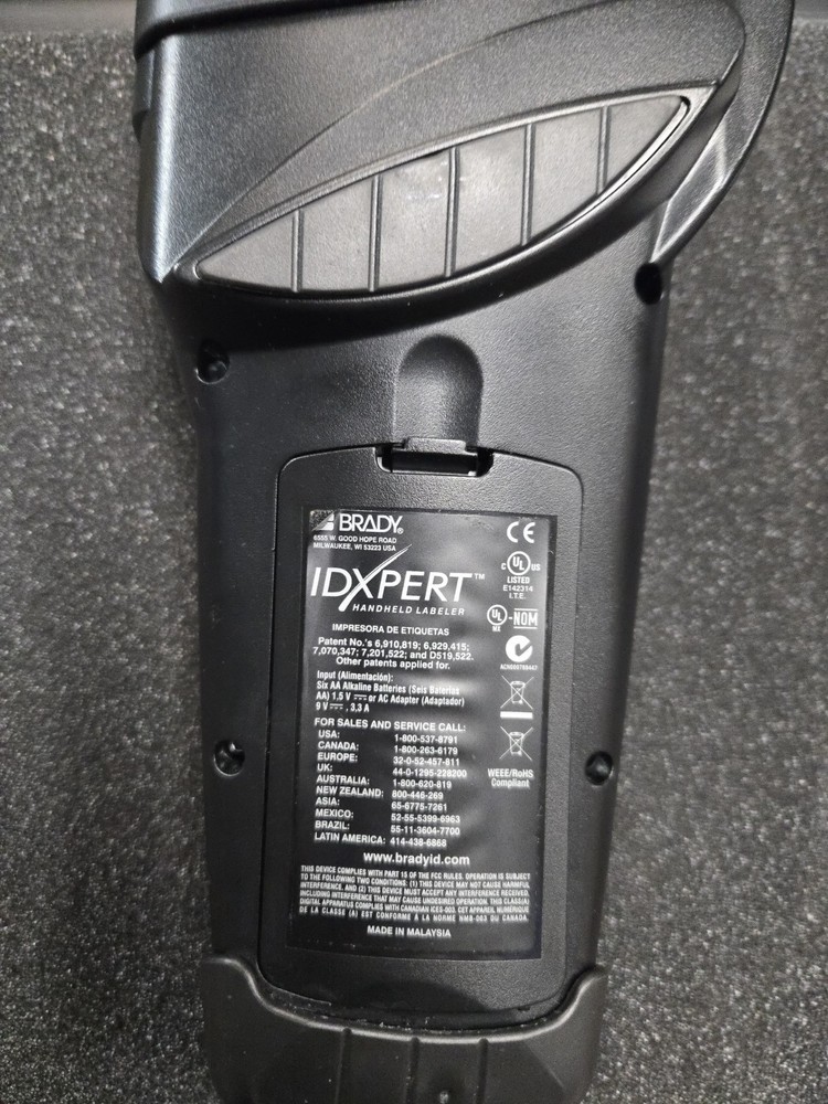 IDXPERT Labeler, Handheld Label Printer, with Case