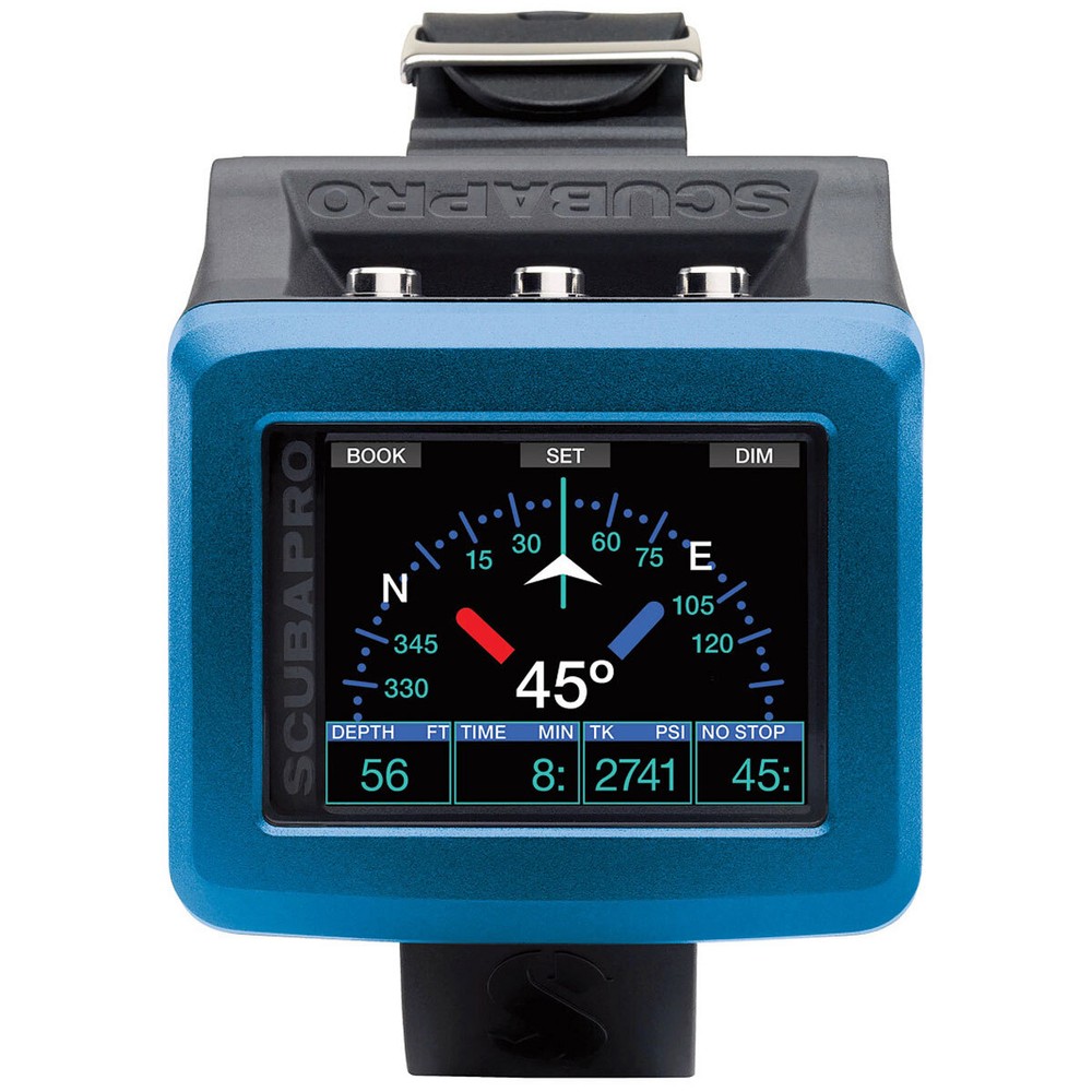 Scubapro G2 Tek Wrist Dive Computer, Blue/Black