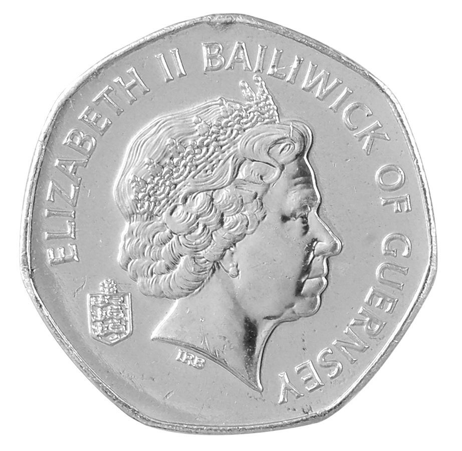 Guernsey 20 Pence, 2012, KM #90, Mint