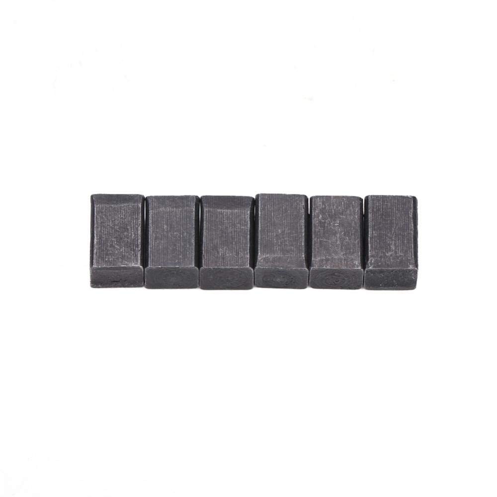 6Pcs Electric Guitar Tremolo Bridge Saddle, Clamp Locking String Insert...