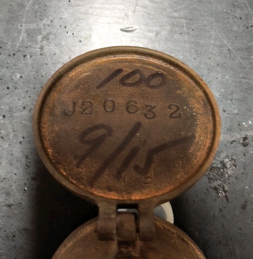 Vintage Brass Badger Water Meter