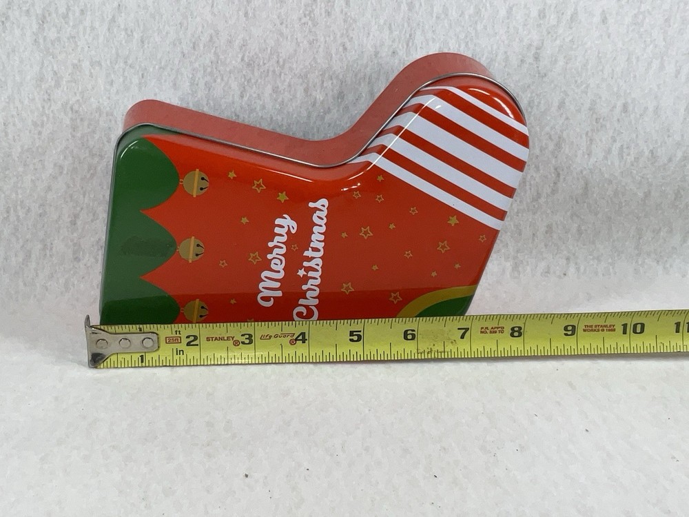 Christmas Stocking Candy Tin