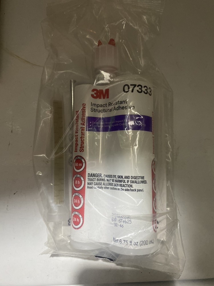 3M 07333 Impact Resistant Structural Adhesive - 6.75oz.