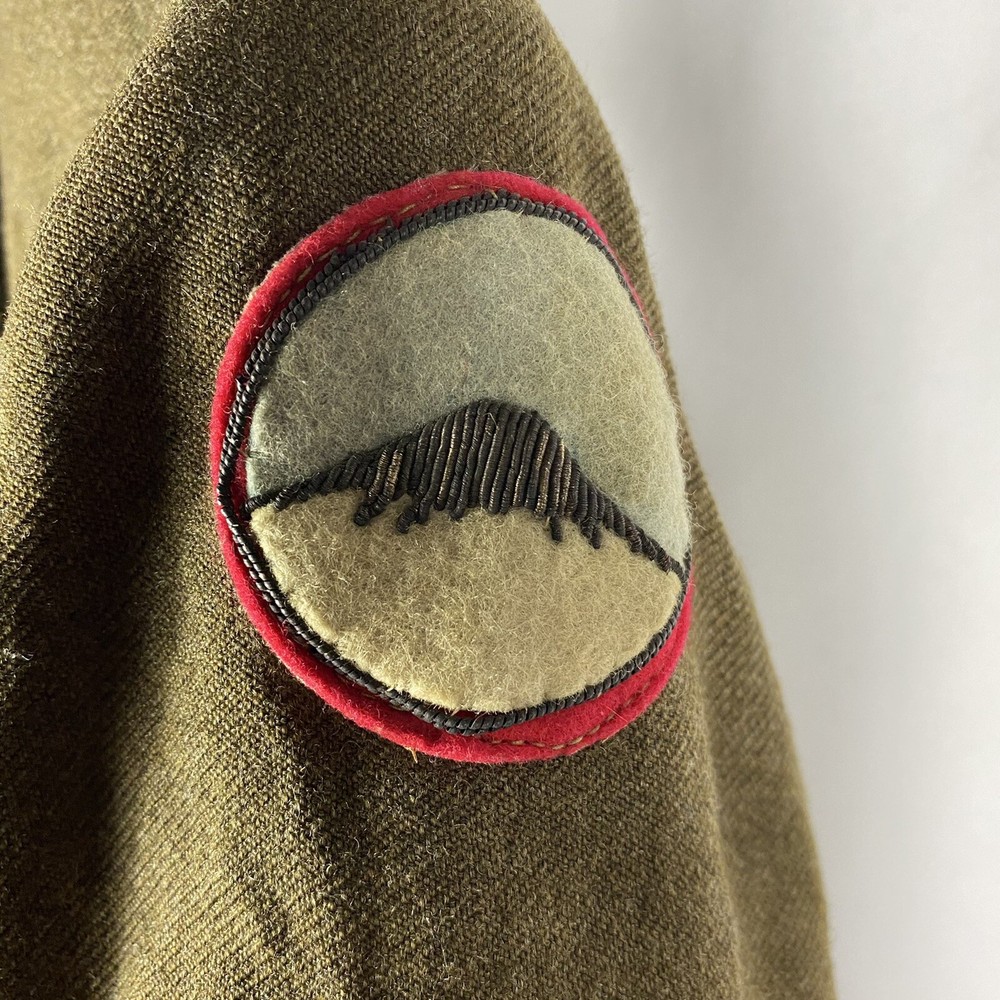 Korean War US Army Ike Uniform Bullion Far East Command Patch Japan Made