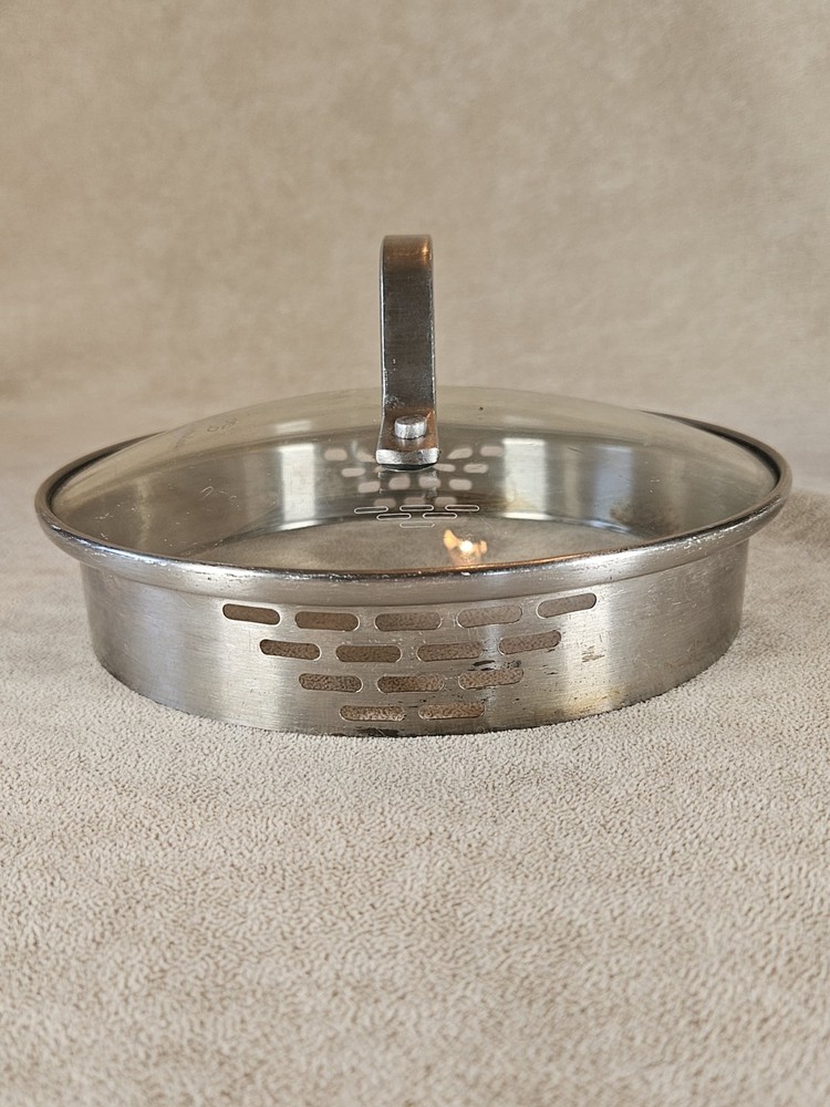 Calphalon Glass Lid Replacement Pot Pan Strainer 6.25" Inside 7" Outer