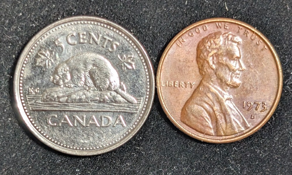 2002 Canada 5 Cents Circulated KM# 346