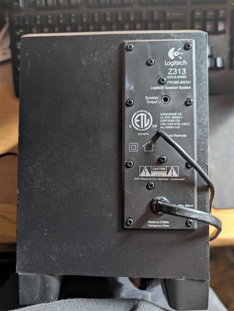 Logitech Z313 Replacement Subwoofer Only