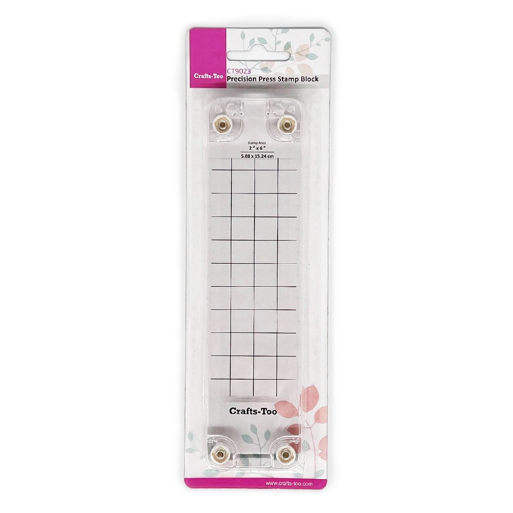 Crafts Too - Precision Press Stamp Block - CT9023