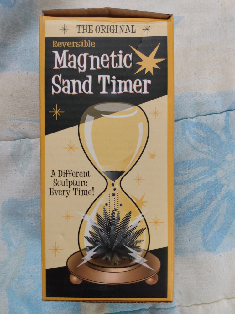 The Original Reversable Magnetic Sand Timer Westminster Hourglass
