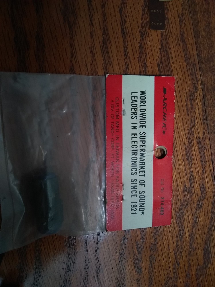 Archer Radio Shack 274-403 Molded Knobs Blue