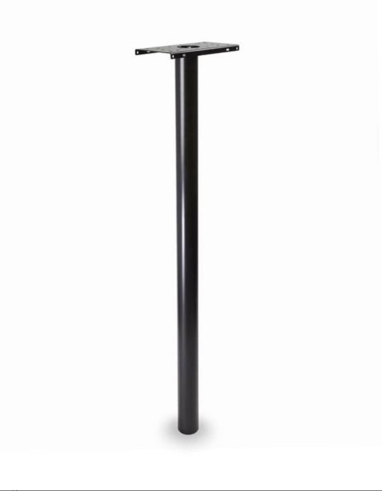 Architectural Mailboxes 7516B-10 Pacifica In-Ground Steel Mailbox Post, Black
