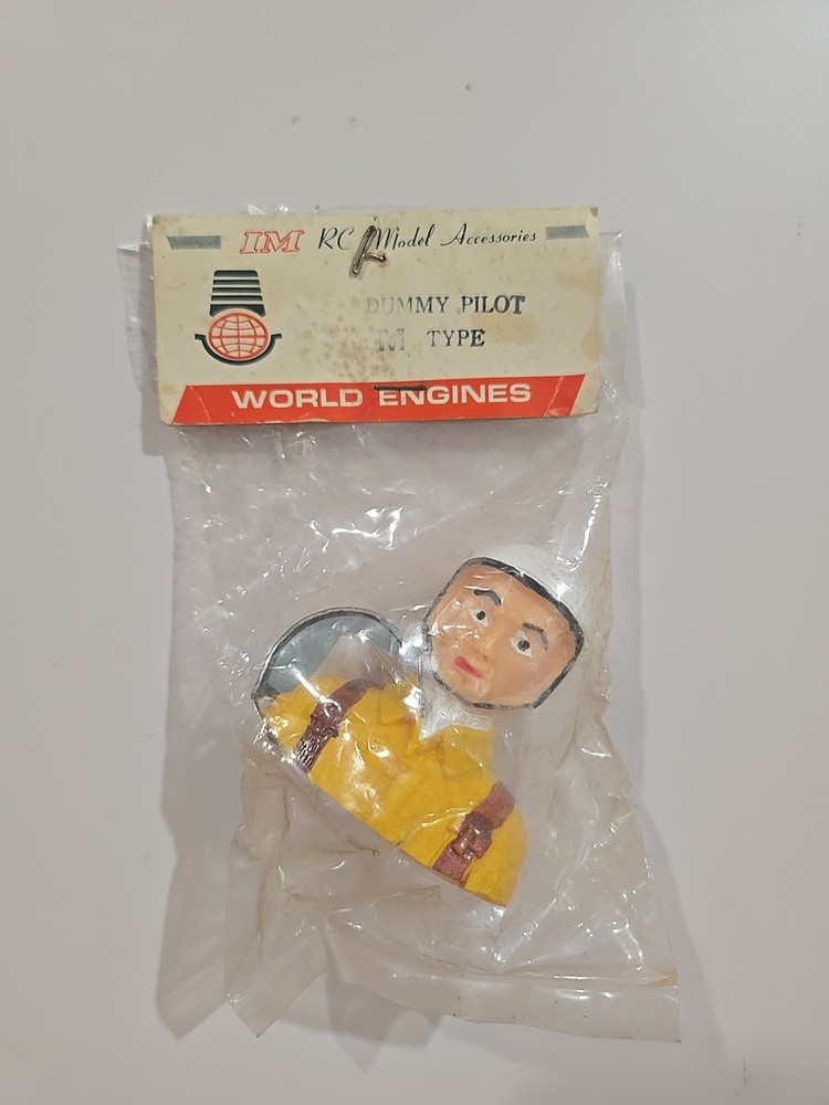 Vintage IM Model Accessories RC Plane Dummy Pilot