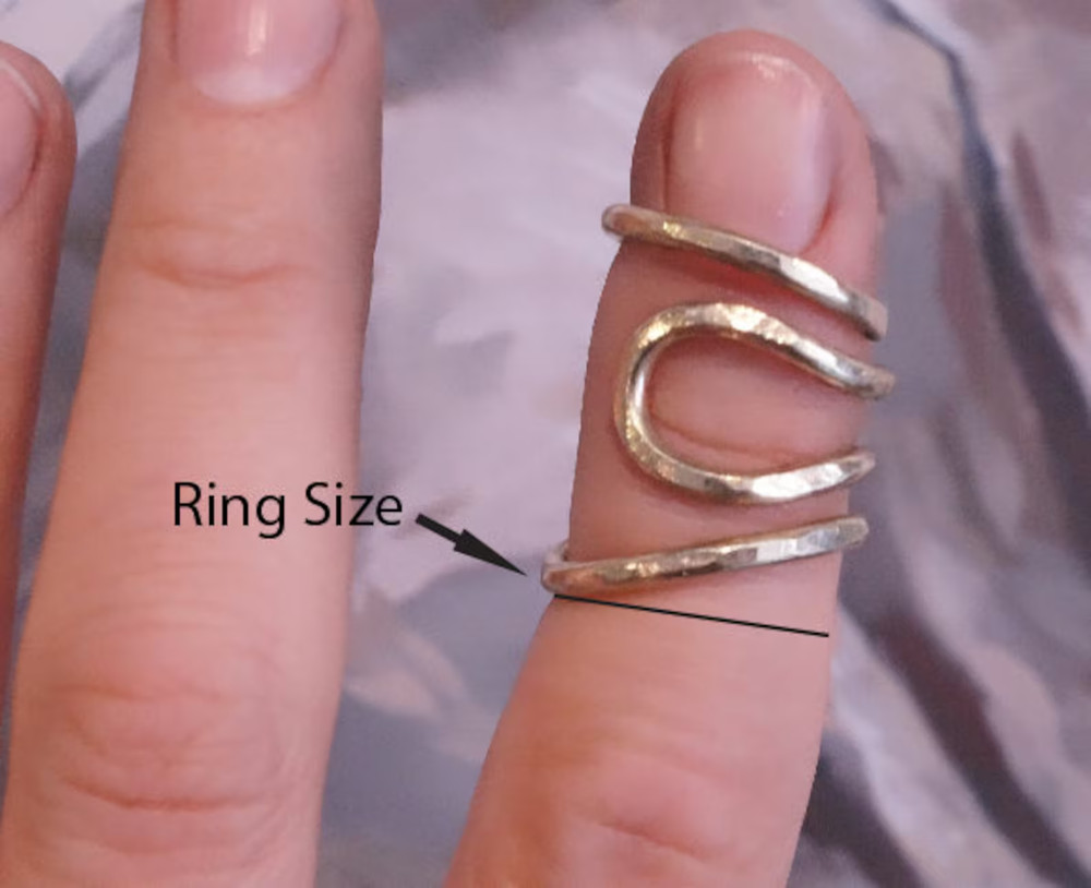 Solid Copper Minimalist Healing Handmade Unisex Ring, Splint Ring Adjustable