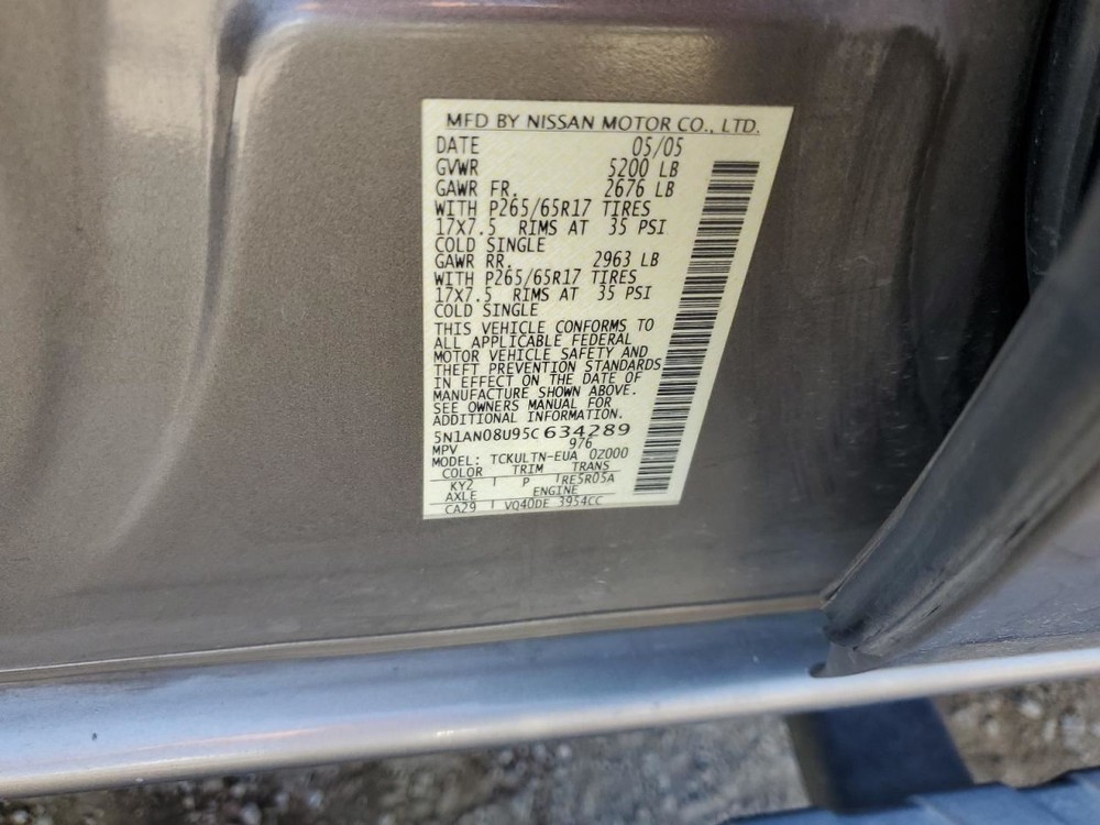 Temperature Control AC Front Fits 05-12 PATHFINDER 2456039