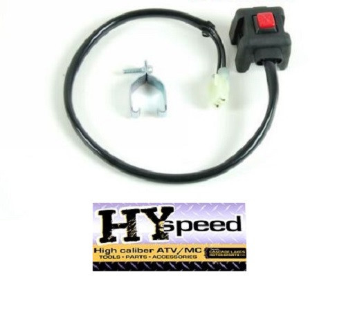 HYspeed Engine Kill Switch Button Yamaha TTR230 2005-2025