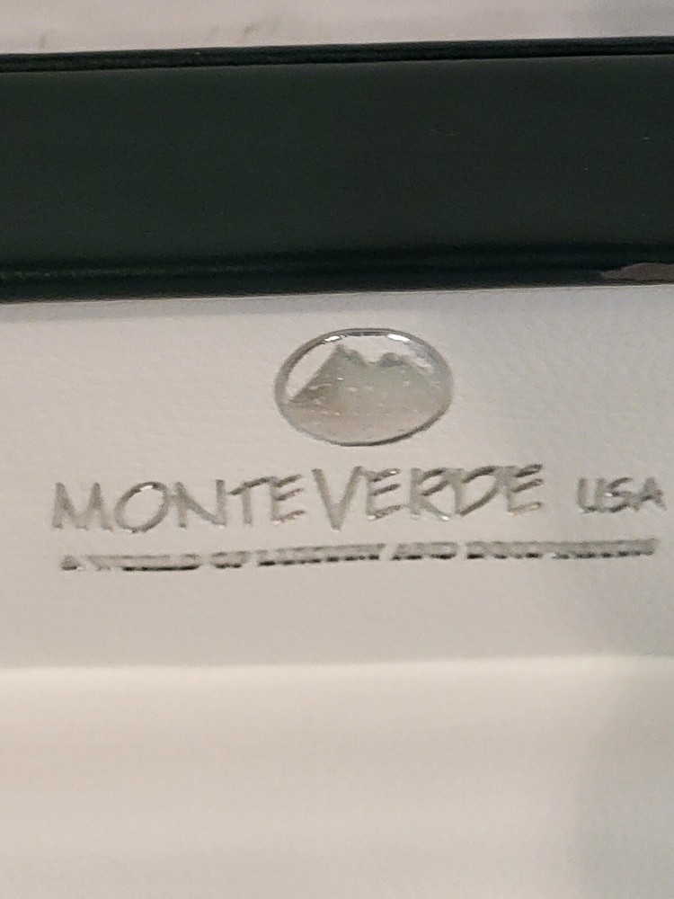 Monteverde Green Pen Case Gift/ Storage - BOX ONLY