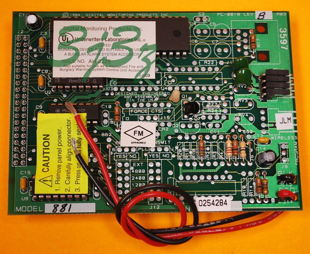 DMP 881 Expansion Interface Card