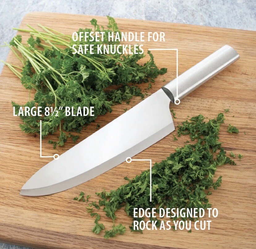 Rada French Chef Knife (Silver Handle)