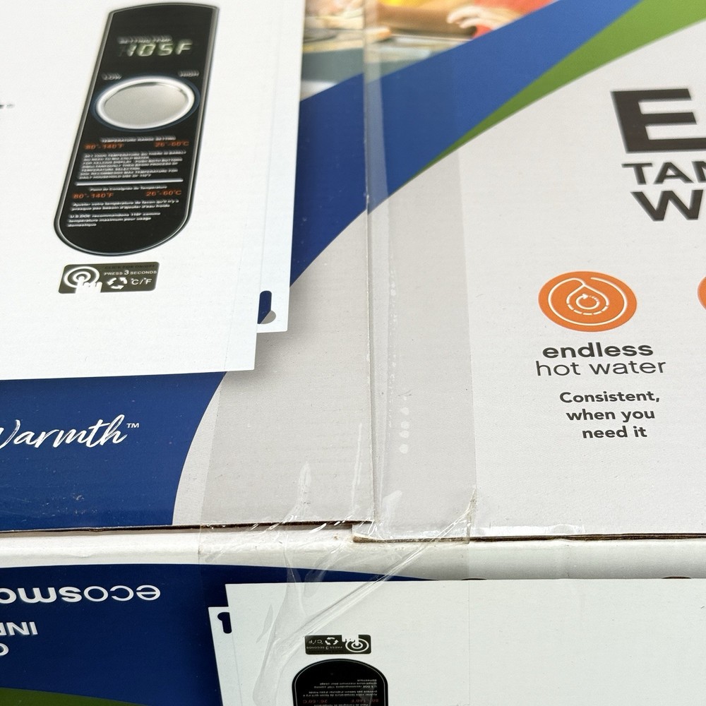 EcoSmart ECO 27 Tankless Water Heater, Electric, 27-kW - Quantity 1, 17 x 17 x 3