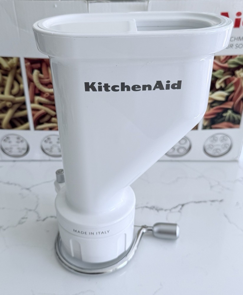 KitchenAid Gourmet Pasta Press Extruder With Attachments 6 Discs KPEXTA