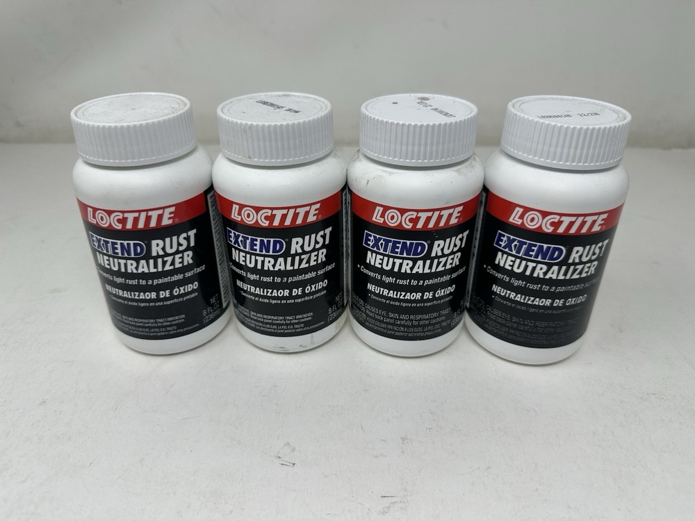 4~ Loctite Extend 8 oz Rust Neutralizer Converts Light Rust to Paintable Surface