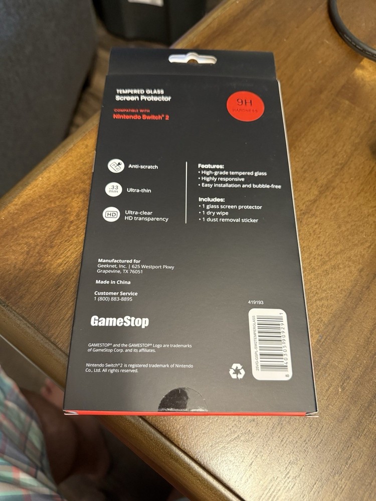 Nintendo Switch 2 Screen Protector