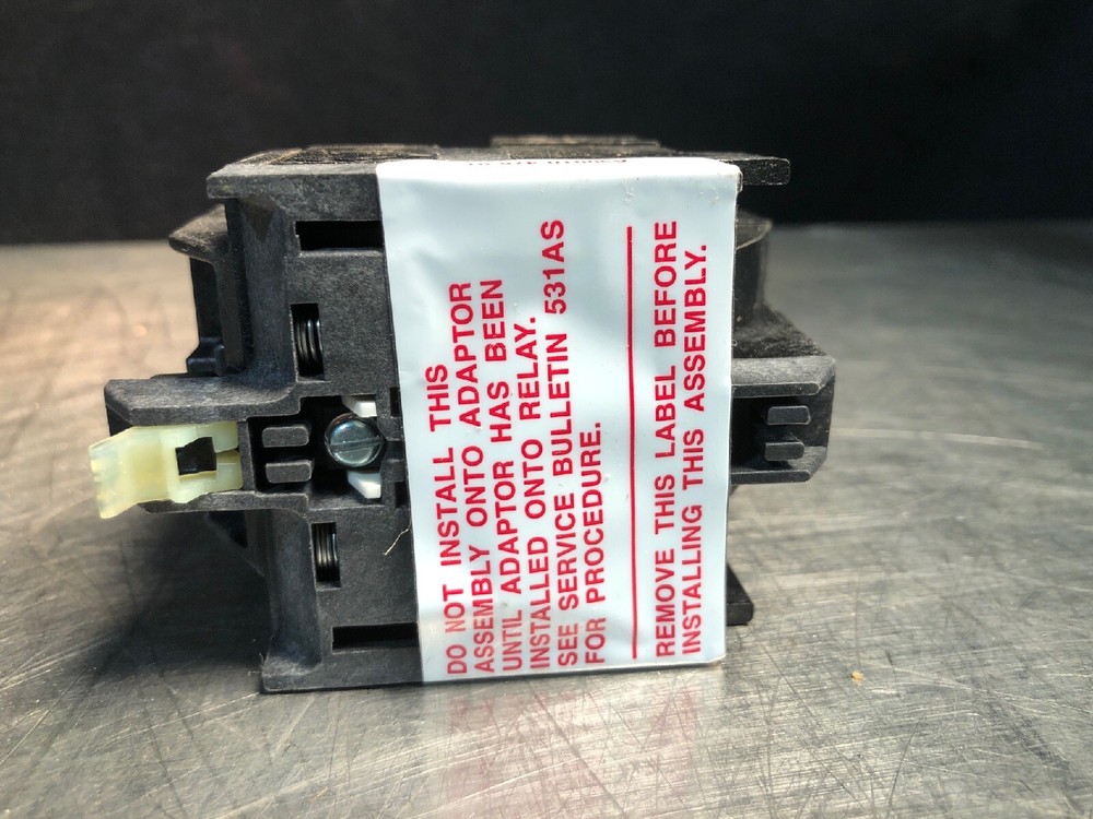 NEW SQUARE D CLASS 8501 TYPE XTE2 TIMING RELAY ATTACHMENT