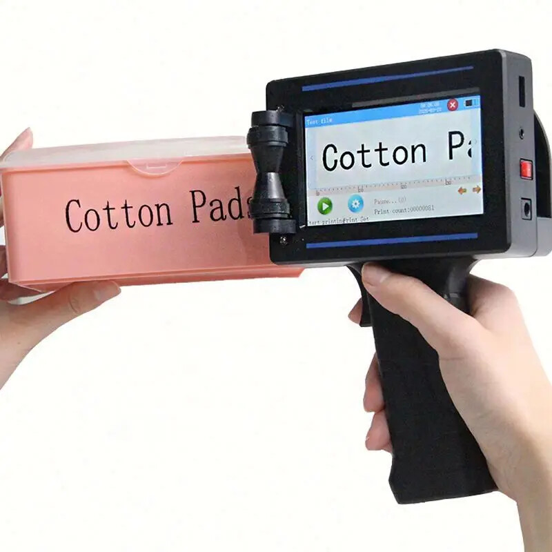 12.7Mm Touch Hand Print Machine Handheld Printer QR Barcode Date Inkjet Printers