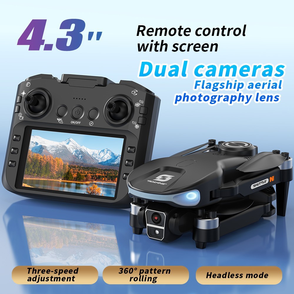 XS8 RC Dronewith Camera,Foldable Aerial Photography with Obstacle Avoidance