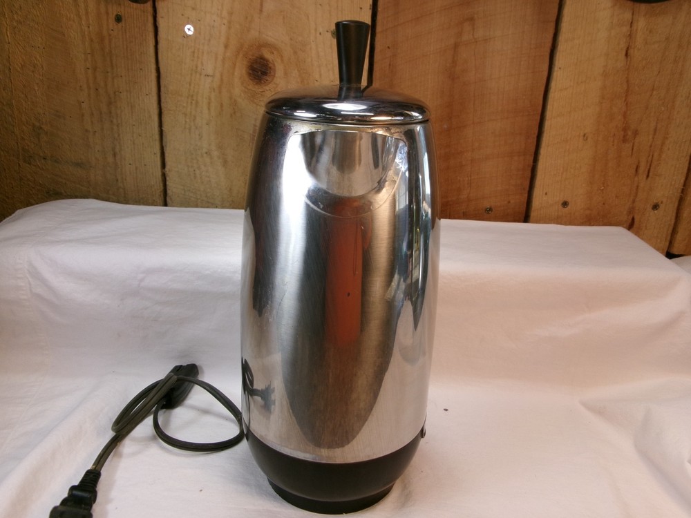 Vintage Farberware Superfast Fully Automatic Percolator Coffee Maker ~ Untested