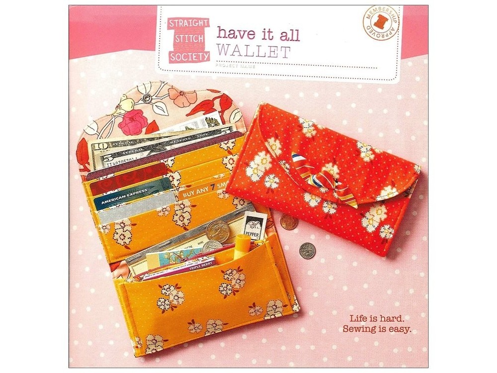 Have It All Wallet Sewing Pattern
