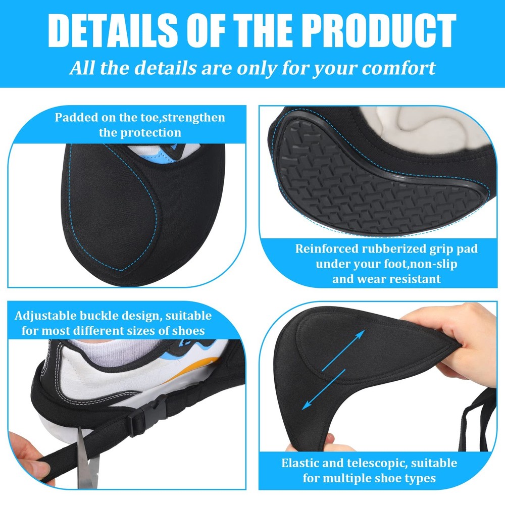 2 Pack Motorcycle Shoe Protector - Shifter Cover & Boot Protector for Men & W...